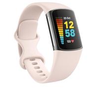 Panda Bobo Compatible with Fitbit Charge 5 Charge 6 strap Replacement Band Classic Wristband Women Men Small large (Large, Pink)