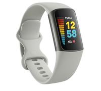 Panda Bobo Compatible with Fitbit Charge 5 Charge 6 strap Replacement Band Classic Wristband Women Men Small large (Large, Grey)