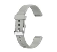 Panda Bobo Compatible with Fitbit Luxe Strap Replacement Band Classic Wristband Women Men Small large (Grey, Small)