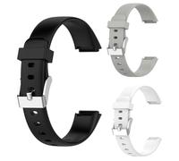 Panda Bobo Compatible with Fitbit Luxe Strap Replacement Band Classic Wristband Women Men Small large (Pack A - 3 Straps, Small)