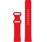 Panda Bobo Compatible with Fitbit Versa 4/ Versa 3, Fitbit Sense/Sense2, Soft Silicone Wrist Strap Replacement Watch Band (Small, Red)