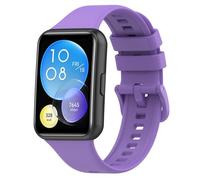 Panda Bobo Compatible with Huawei Watch Fit 2 Replacement Wrist Band Watchband Sport Strap (Light Purple)