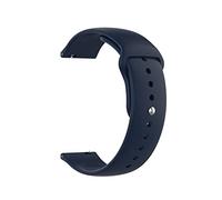 Panda Bobo Compatible with Samsung Galaxy Watch 7/6/5/4 Strap 40mm 44mm/6 Classic 43mm 47mm/5 Pro/4 Classic, 20mm Soft Silicone Sport Band Pin Closure (Dark Blue)