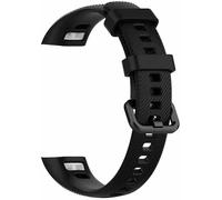 Panda Bobo For Huawei Honor Band 4/5 Wrist Watch Replacement Silicone Sport Watch band Strap (Black)