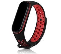 Panda Bobo For Reflex Active Series 1 Smart Watch Band Wrist Band Strap Replacement (Black+Red)