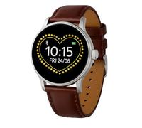 Panda Bobo for Reflex Active Series 3 Fine Calf Leather Watch Strap Watch Band Replacement (Brown Stitch)