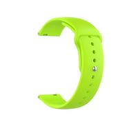 Panda Bobo for Reflex Active Watch Strap Silicone Replacement Watch Band Series 4/5/6/7/9/10/12/13/14/15/16/23/26 Pin Closure (Lime)