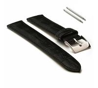 Panda Bobo Leather Watch Strap For Reflex Active Series 18 Fine Calf Leather Watch Strap Replacement (Black Alligator)