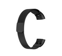 Panda Bobo Metal Strap Compatible with Huawei Band 3/3Pro/4Pro Milanese Metal Sport Watchband Wristband Replacement (Black)