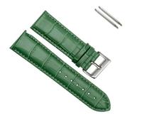 Panda Bobo Reflex Active Watch Strap, Leather Replacement Watch Band, Compatible with Series 4/5/6/7/9/10/12/13/14/15/16/23/26 (Green)