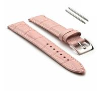Panda Bobo Reflex Active Watch Strap, Leather Replacement Watch Band, Compatible with Series 4/5/6/7/9/10/12/13/14/15/16/23/26 (Pink)