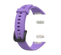 Panda Bobo Replacement Silicone Strap Compatible with Huawei Band 6/6 pro, Honor Band 6/7, Sport Watch band Strap (Purple)