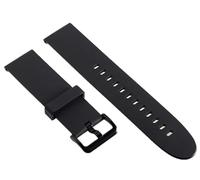 Panda Bobo Silicone Replacement 20mm Watch Strap Band for Samsung Galaxy Watch Active 2 / Universal 20mm (Black)