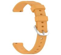 Panda Bobo Silicone Replacement Watch Strap, 14mm, Sports Band, Stainless Steel Buckle (Yellow)