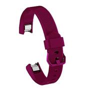 Panda Bobo Strap Compatible with Fitbit Alta HR/Alta/Ace Replacement Silicone Strap Sports Band (Large, Purple)