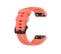 PANDA BOBO Strap Compatible with Garmin Fenix 7S/6S/6S Pro/5S/5S Plus/Instinct 2S, Soft Silicone Sport Replacement Watch Band for Women Men (Salmon Pink)
