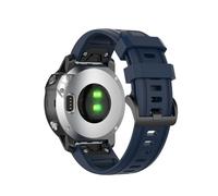 Panda Bobo Straps for Garmin Fenix 7S 6S 6S Pro 5S 5S Plus Instinct 2S Watch Strap Silicone Band (Blue)
