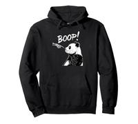 Panda Boop Skeleton Hand Panda Animal Lover Pandas Owner Pullover Hoodie