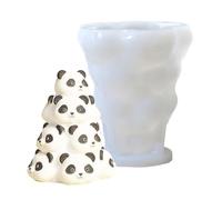 Panda/Cats Figurine Food Grade Silicone Mold for Handmade Projects Desktop Decoration Jewelry Tool Easy Release Mold
