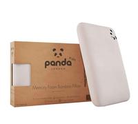 Panda® Childs Memory Foam Bamboo Pillow with Bamboo Cover, Age 4+ | Medium-Firm & Soft | Orthopaedic Head, Spine & Neck Support While Sleeping | Hypoallergenic | 53 x 38 x 10 cm