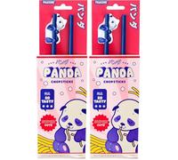Panda Chopsticks - Super Cute Blue Chopsticks Ideal for Noodles, Soba and Ramen, Novelty Gift for Secret Santa or Stocking Stuffer| Paladone (Pack of 2)