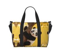 Panda Climb Tree Travel Duffle Bag-Lightweight Carry On Weekender for Men Women, Waterproof Overnight Bag for Gym Weekend Trips