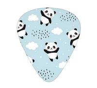 Panda Cloud Guitar Paddle 12 Pack Guitar Pickup Suitable For Playing Acoustic Guitars, Electric Guitars, Etc.
