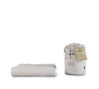 Panda® Cot Bamboo Mattress Protector - Pure White, 120 x 60 x 15 cm | Smooth, Silent & Soft | Waterproof & Washable | Hypoallergenic, Odour-Resistant & Antibacterial | Extra Deep | Bamboo & Cotton