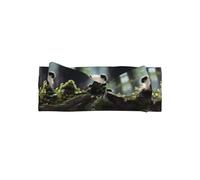 Panda cubs in the forest All-over printed baby bow headband matches any outfit for babies, toddlers and kids