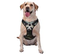 Panda Cubs in The Forest Medium Printed pet Traction Vest for Pets to wear When Walking The Dog or Climbing Mountains