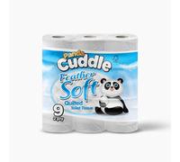 Panda Cuddle Toilet Paper 2-Ply 9x5 Pack (45 Rolls) Classic