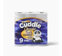 Panda Cuddle Toilet Tissue, Classic, 3-Ply, 45 Rolls