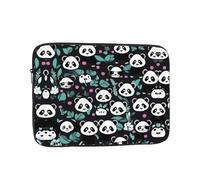 Panda cute face 12 inch Print Laptop Case, Business/Office Commuter Laptop Case