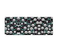 Panda Cute face Edged Mouse pad Suitable for use in Offices Libraries and Homes (30 cm Ã- 80 cm)