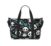 Panda Cute face Prints Handbag Crossbody Travel Bag Comfortable Lightweight and Waterproof Suitable for Travel and Everyday Use.