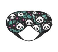 Panda Cute Face Soft Eye Mask. Unisex, Comfortable and Breathable, Suitable for Daily Rest. Helps You Quickly Enter Deep Sleep.