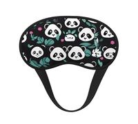 Panda Cute face Universal Lightweight Eye Mask: Great for Travel, Office Naps and Shift Work. Provides a Comfortable Sleeping Environment