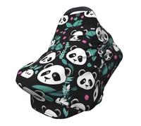 Panda cute face Versatile full-print Stroller Chair Cover/Nursing Cover, specially designed for your baby