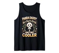 Panda Daddy Like a Regular Daddy Only Cooler Panda Bear Tank Top