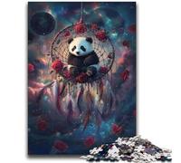 Panda Dream Catcher Jigsaw Puzzles 2000 Pieces for Adults Teens,Learning Educational Toy for Is Ideal As A Gift for The Whole Family (70X100cm)