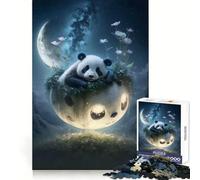 Panda Dreams Adults 1000 Piece Jigsaw Puzzle Brain Challenge Toy Stress Relief Clear Cut Wall Art Decor (38x26cm)
