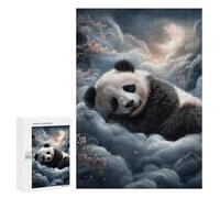Panda Dreams in Clouds Puzzle 1000 Teile Schwer Puzzle Spielzeug Lernspiel Impossible Herausforderungsspielzeug Für Erwachsene Kinder 300 PCS