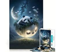 Panda Dreams Jigsaw Puzzles for Adults 1000 Pieces Brain Workout Toy Relaxing Fun Art Assembly (50x75cm)