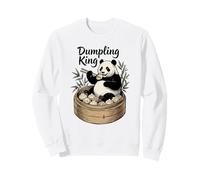 Panda Dumpling King Funny Bao Pot Stickers Gyoza Dim Sum Sweatshirt