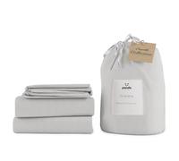 Panda Earth Collection Silver Lining Grey Bedding Set - Super King