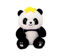 Panda - Emotional Healing On Demand, Emotional Support PlushPanda, Soft PandaToy with a Backpack, Starfish Head Panda Plush Toy, RealisticEmotional Companion Toy For Sleep
