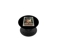 Panda Encounter Chaos In The Cosmos Raccoon UFO PopSockets Adhesive PopGrip