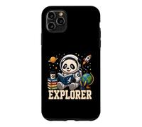 Panda Explorer Space Study Animal Graphic Case for iPhone 11 Pro Max