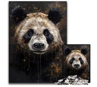 Panda Fantasy Genre JigsawPuzzle 1000 Pieces for Adults Challenging Puzzles DIY Decoration Brain Challenge for Adult Family 1000 PCS(75x50cm)