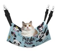 Panda Festival Printed Pet Hammock - Sleeping Hammock For Cats, Rabbits, Ferrets, Puppies, Small Animals
